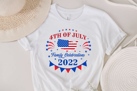 Family Celebration July 4th 2022 SVG, 4th of July SVG, Patriotic Png, Independence Day, Fourth of july Family Shirt, Svg Files for Cricut SVG Fauz 