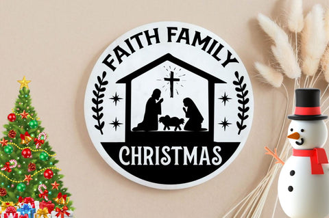 Family Christmas Ornament SVG Bundle SVG DESIGNISTIC 