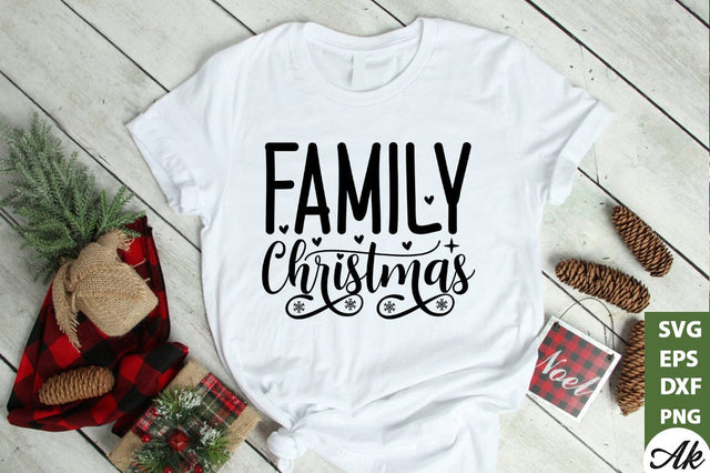 Family christmas SVG SVG akazaddesign 