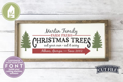 Family Christmas Tree Farm SVG SVG LilleJuniper 