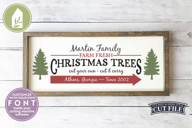 Family Christmas Tree Farm SVG SVG LilleJuniper 