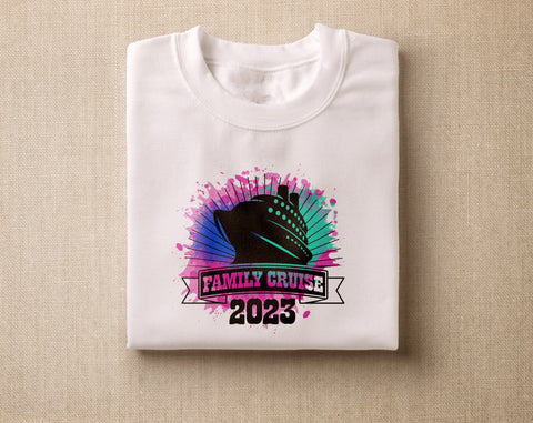 Family Cruise 2023 Sublimation Designs Bundle, 6 Family Cruise PNG Files, Oh Ship It's A Family Trip PNG, I Love It When We're Cruisin Together PNG Sublimation HappyDesignStudio 