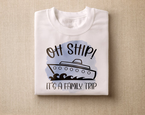 Family Cruise Sublimation Designs Bundle, 6 Family Cruise 2022 PNG Files, Oh Ship It's A Family Trip PNG, Cruise Squad PNG Sublimation HappyDesignStudio 