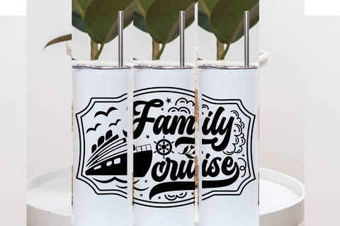 Family Cruise Vacation 2023 SVG Bundle SVG DESIGNS DARK 