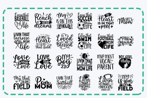 Family fans Svg Bundle vol 3 SVG Designangry 