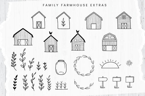 Family Farmhouse Font Manjali_Studio 