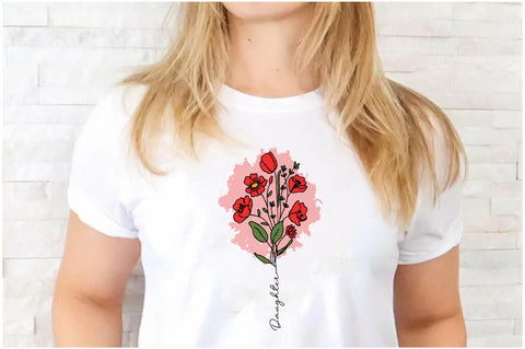 Family Flower Sublimation Bundle SVG Jagonath Roy 