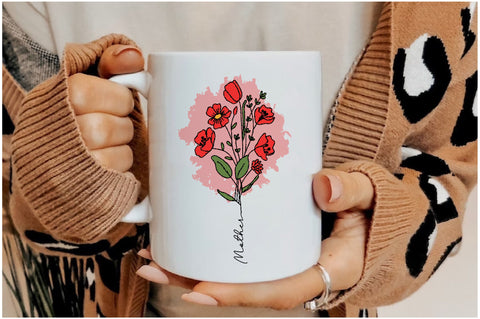 Family Flower Sublimation Bundle SVG Jagonath Roy 