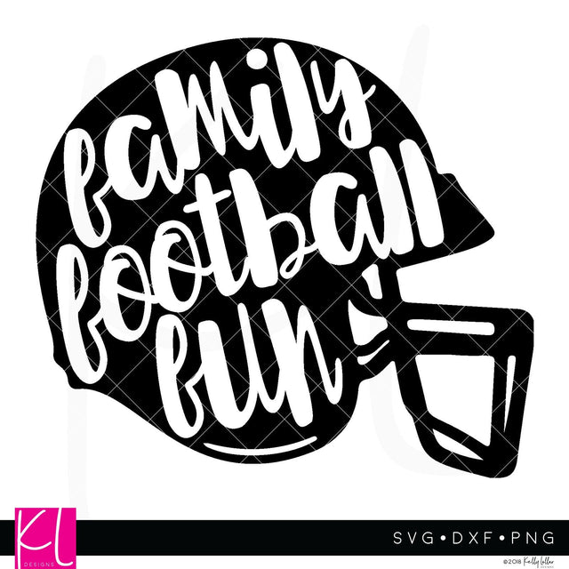 Family Football Fun SVG Kelly Lollar Designs 