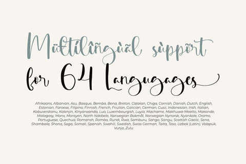 Family Hug Font yumnatype 