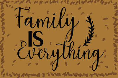 Family Is Everything SVG Cut File SVG DesignPlante 503 