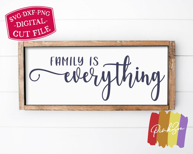 Family is Everything SVG Files | Family Svg | Farmhouse Svg | Home Svg | Commercial Use | Digital Cut Files (1266946681) SVG PinkZou 