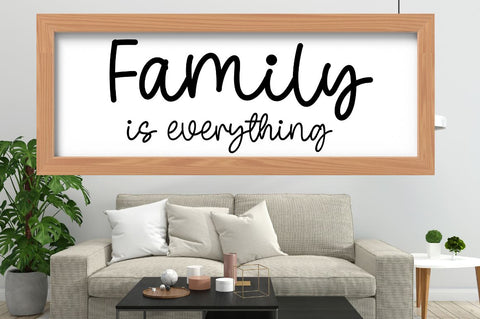 Family is everything SVG SVG DESIGNISTIC 