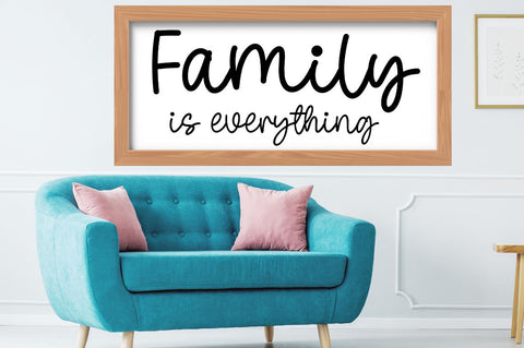 Family is everything SVG SVG DESIGNISTIC 