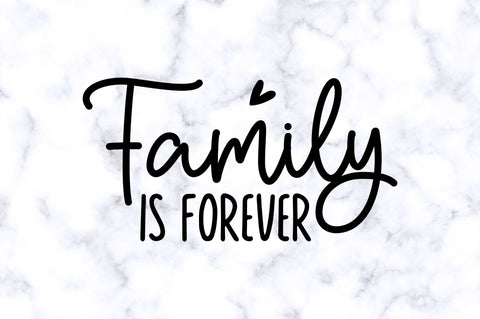 Family is forever SVG SVG Regulrcrative 
