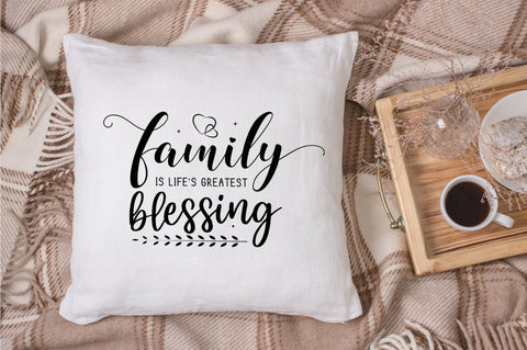 Family is Life's Greatest Blessing SVG SVG futivesvg 