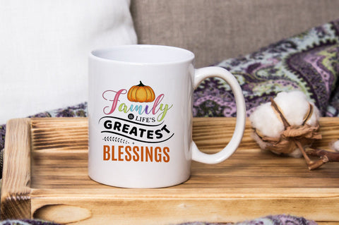 Family Is Life's Greatest Blessing, Thanksgiving Sublimation PNG SVG futivesvg 