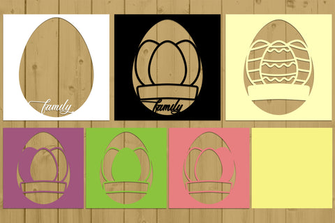 Family Layered Papercut 2 svg eps png ai pdf 3D Paper zafrans studio 