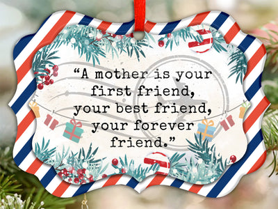 Family Letter For Mother Ornament PNG, Benelux Christmas Ornament, PNG Instant Download, Xmas Ornament Sublimation Designs Downloads Sublimation CaldwellArt 