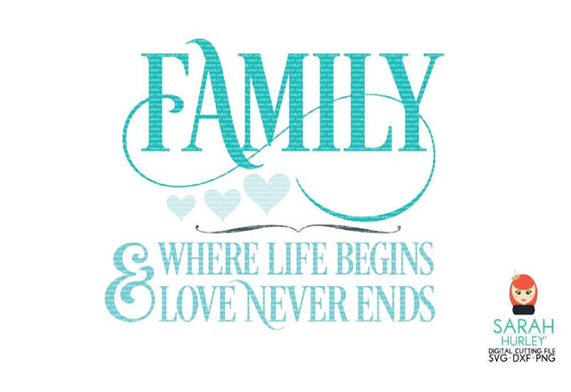 Family Life Begins SVG Sarah Hurley 