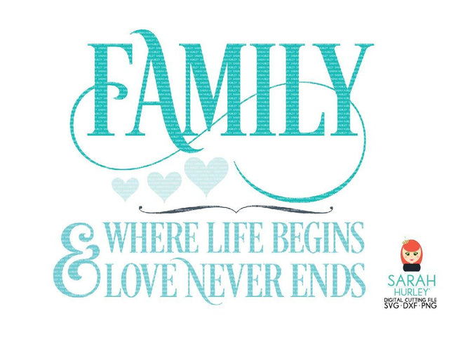 Family Life Begins SVG Sarah Hurley 