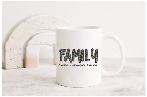 Family Live Laugh Love Sublimation Sublimation Jagonath Roy 