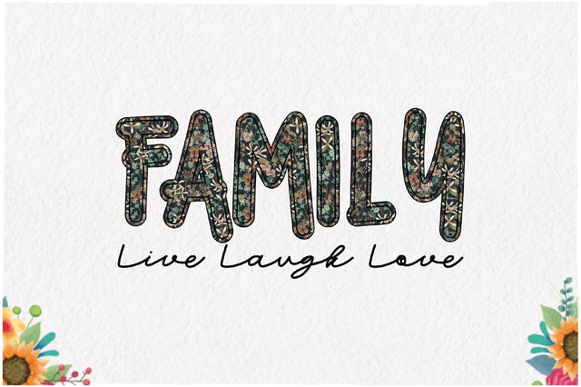 Family Live Laugh Love Sublimation Sublimation Jagonath Roy 