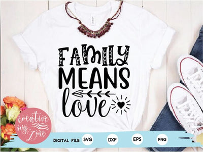 family means love SVG md faruk hossain 