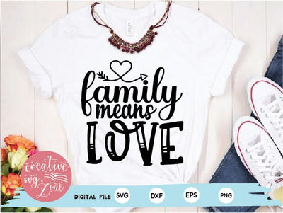 family means love SVG md faruk hossain 