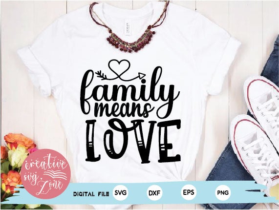 family means love SVG md faruk hossain 