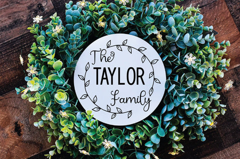 Family Monogram Bundle - 20 Round Sign SVG Files SVG Old Market 