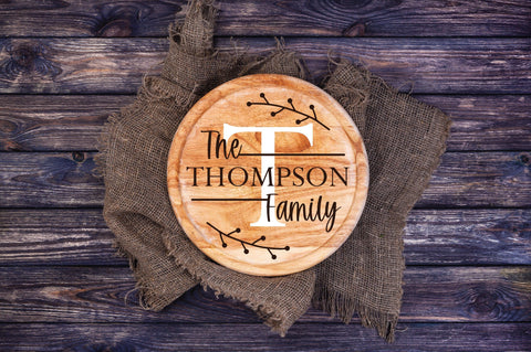 Family Monogram Bundle - 20 Round Sign SVG Files SVG Old Market 