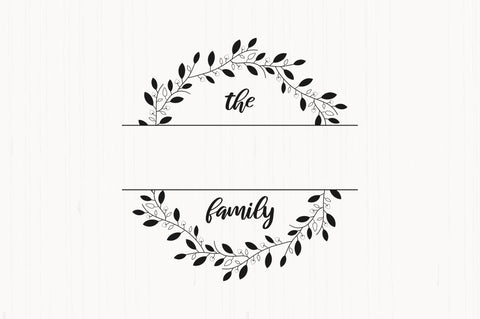 Family Monogram Bundle, Farmhouse Signs SVG futivesvg 