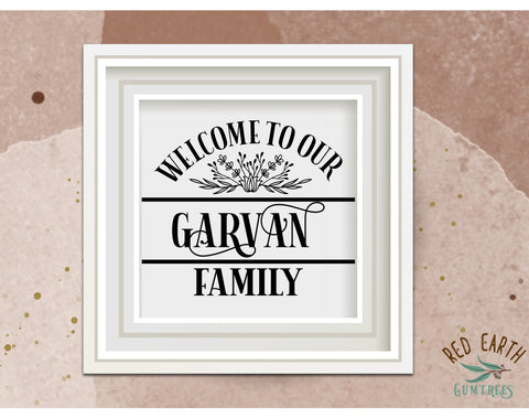 Family Monogram Bundle SVG,Family name sign making-20 Designs SVG Redearth and gumtrees 