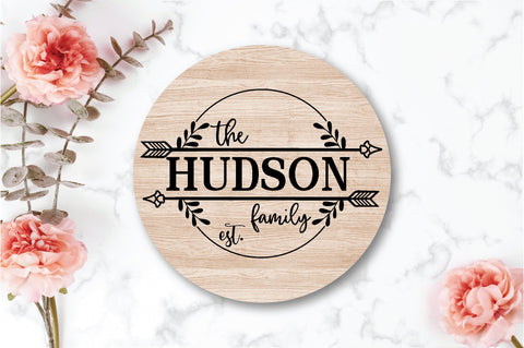 Family Monogram SVG Bundle Cut File SVG buydesign 