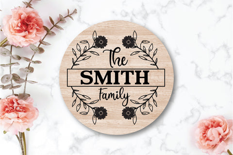 Family Monogram SVG Bundle Cut File SVG buydesign 