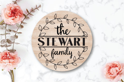 Family Monogram SVG Bundle Cut File SVG buydesign 