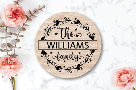 Family Monogram SVG Bundle Cut File SVG buydesign 