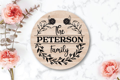 Family Monogram SVG Bundle Cut File SVG buydesign 