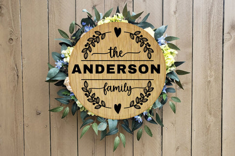 Family Monogram SVG Bundle SVG Regulrcrative 