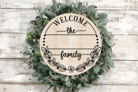 Family Monogram SVG Bundle SVG Regulrcrative 