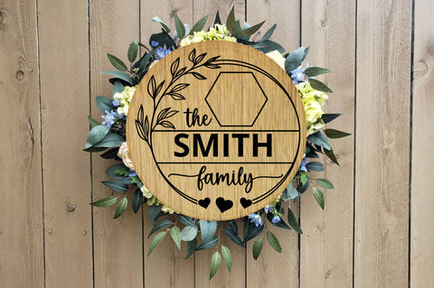 Family Monogram SVG Bundle SVG Regulrcrative 