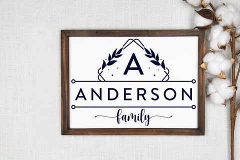 Family Monogram SVG Bundle Vol.2 SVG CraftLabSVG 