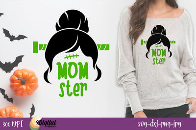 Family Monsters ClipArt SVG Design | Halloween | Mom CriCut | Funny quotes SVG Evgenyia Guschina 