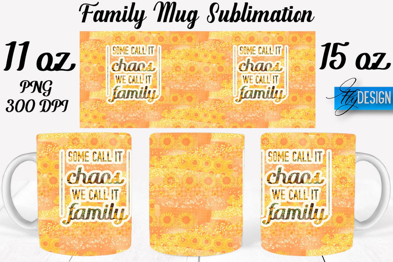 Family Mug Sublimation | Coffee 11 Oz | 15 Oz Mug Sublimation Sublimation Fly Design 