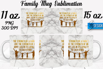 Family Mug Sublimation | Coffee 11 Oz | 15 Oz Mug Sublimation Sublimation Fly Design 