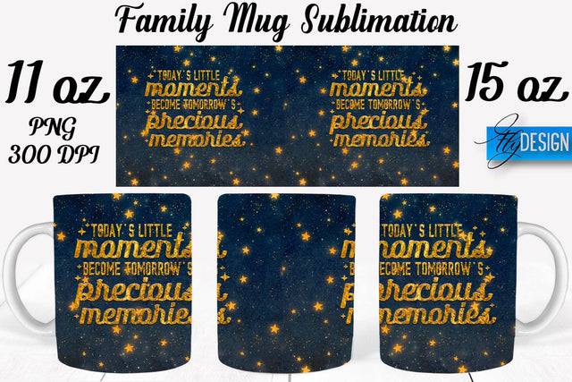 Family Mug Sublimation | Coffee 11 Oz | 15 Oz Mug Sublimation Sublimation Fly Design 