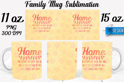 Family Mug Sublimation | Coffee 11 Oz | 15 Oz Mug Sublimation Sublimation Fly Design 