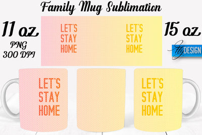 Family Mug Sublimation | Coffee 11 Oz | 15 Oz Mug Sublimation Sublimation Fly Design 