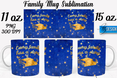 Family Mug Sublimation | Coffee 11 Oz | 15 Oz Mug Sublimation Sublimation Fly Design 